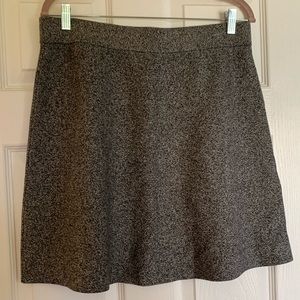 Gray Pull-On Circle Skirt